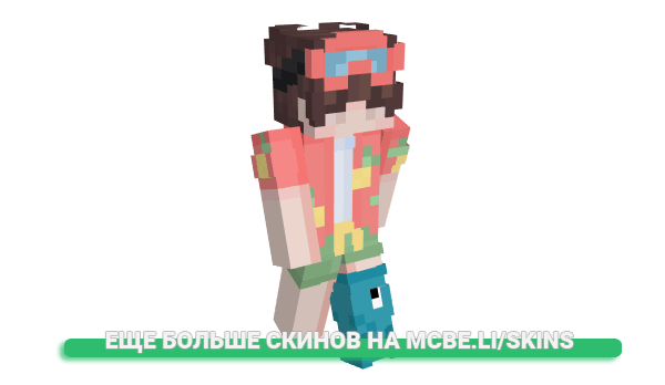 Скин snowscarf для майнкрафт
