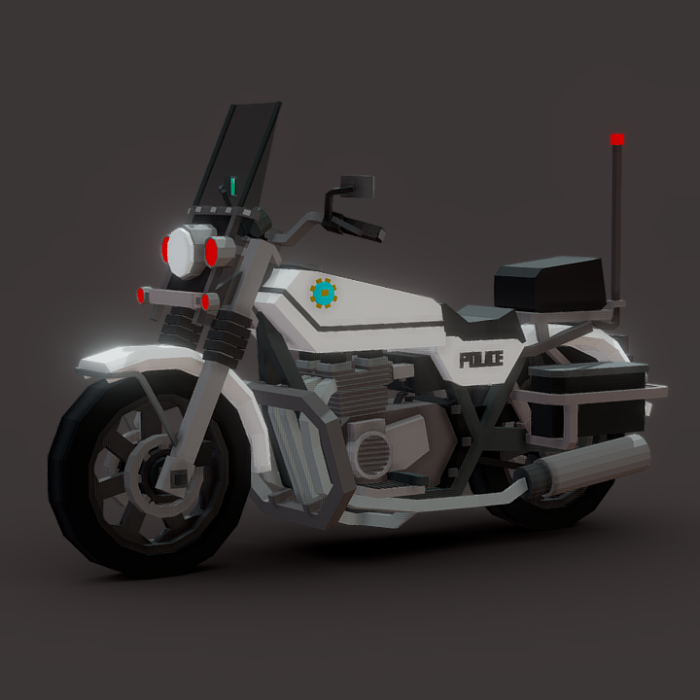 Kawasaki KZ1000 Police - полицейский байк